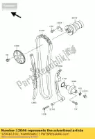 120461192, Kawasaki, ko?o ?a?cuchowe wa?ka rozrz?du bn125-a1 kawasaki eliminator 125 1998 1999 2000 2002 2003 2004 2005 2006 2007, Nowy