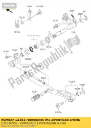 Qui puoi ordinare albero cambio leva cambio zx1000 da Kawasaki , con numero parte 131610557: