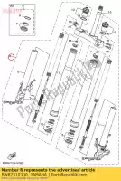 BW82310300, Yamaha, gruppo forcella anteriore (r yamaha mt10asph mtn1000dh mt10aspj mtn1000dj mtn1000j mt10 mt10aspk mtn1000dk mtn1000d mt10aspl mtn1000dl mt10aspm mtn1000dm 1000 , Nuovo