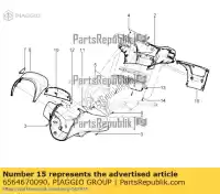 6564670090, Piaggio Group, cofano anteriore posteriore     , Nuovo