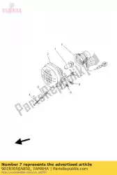 Here you can order the nut, spring from Yamaha, with part number 90183050A800: