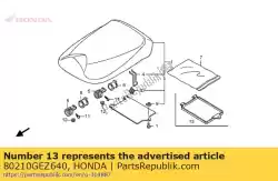 omslag, gebruikershandleiding van Honda, met onderdeel nummer 80210GEZ640, bestel je hier online: