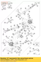 Here you can order the choke cpl. From KTM, with part number 60031048000: