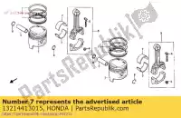 13214413015, Honda, Bearing a, connecting rod (blue) (nippon dia clevite) honda cb cmx 450 1986 1987 1988, New