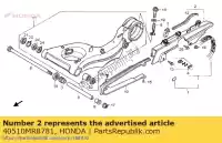 40510MR8781, Honda, no hay descripción disponible en este momento honda rvf vfr 400 1990 1991 1995 1996, Nuevo