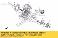 42601MAH000, Honda, hub, rr. ruota honda vt 1100 1995 1996, Nuovo