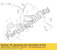 2B001000, Piaggio Group, indicatori di direzione a destra supporto anteriore piaggio mp mp3 350 maxi sport zapm860x, zapta10w zapm86100, zapm86101 zapm86200, zapm86202 zapta10x zapta1100, zapta19l zapta1200 zapta1200, zapta1201 zapta1202 zapta1202, zapta1204 zapta130 zaptd1102,  zaptd120 300 350 400 500 2014 2015 2016 2017 2018 20, Nuovo