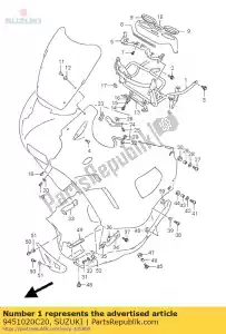 suzuki 9451020C20 descrição não disponível - Lado inferior