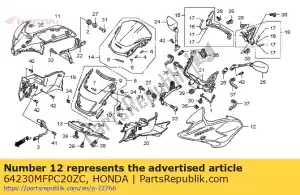 honda 64230MFPC20ZC geen beschrijving beschikbaar op dit moment - Onderkant