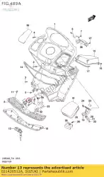 Here you can order the screw from Suzuki, with part number 021420512A: