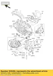 Here you can order the bearing-ball,5207c2 kvf400-a1 from Kawasaki, with part number 920451328: