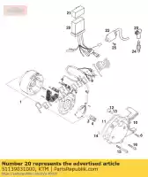 51139031000, KTM, Digitalbox cdi ktm lc2 sting 125 1996 1997 1998, Nowy