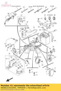 yamaha 4KB825301000 fermare l'interruttore assy - Il fondo