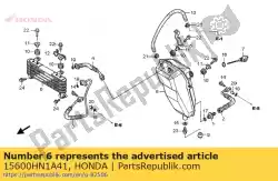 Aquí puede pedir enfriador comp., aceite de Honda , con el número de pieza 15600HN1A41: