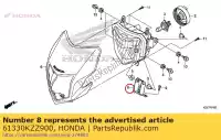 61330KZZ900, Honda, no description available honda  crf 250 2013 2014 2015 2017 2019, New