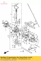 3F7149400000, Yamaha, diafragma assy yamaha sr xj 250 900 1986 1987 1989 1990 1996, Nieuw