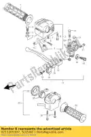 0213205307, Suzuki, schroef 5x30 suzuki lt a500f quadmaster f250 quadrunner f300f kingquad 4x4 a400 eiger 4x2 a400f vinson ozark f160 quadsport 500 250 300 400 160 , Nieuw