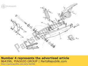 Piaggio Group 864396 arbusto - Lado inferior