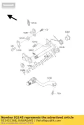 Ici, vous pouvez commander le ressort kx125-l2 auprès de Kawasaki , avec le numéro de pièce 921451368: