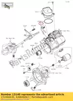 131400639, Kawasaki, 01 horquilla de cambio kawasaki  820 1000 2017 2018 2019, Nuevo