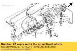 Here you can order the no description available from Honda, with part number 50328MN5000: