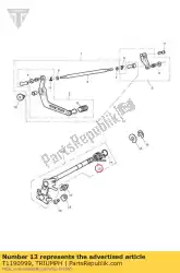 Tutaj możesz zamówić spr?? Yna powrotna zmiany biegów od Triumph , z numerem części T1190999: