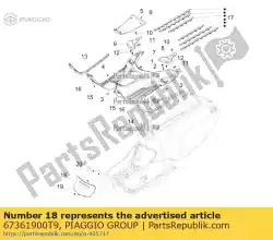 Here you can order the deckel f. Inspektion zun from Piaggio Group, with part number 67361900T9: