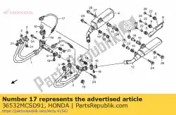 sensor, zuurstof (2-4) van Honda, met onderdeel nummer 36532MCSD91, bestel je hier online: