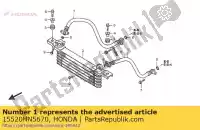 15520HN5670, Honda, hose comp,oil honda trx350fe fourtrax rancher 4x4 es 350 , New