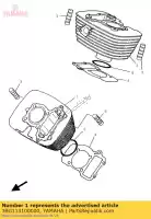 3BG113100000, Yamaha, cilindro yamaha xv 250 1992 1994 1995 1996 1997, Nuevo