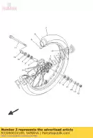 93306001X100, Yamaha, palier yamaha tt r sw lw re rlw rlwe 125, Nouveau