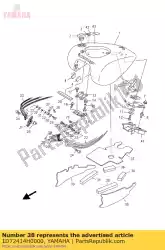 Here you can order the damper, plate 1 from Yamaha, with part number 1D72414H0000: