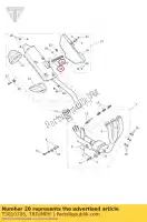 T3010705, Triumph, manica, flgd, 8.4x12.4x13.8 triumph daytona 675 from vin 564948 daytona 675r from vin 564948 speed triple sprint gt thunderbird thunderbird commander thunderbird lt thunderbird storm tiger 800 tiger 800xc 675 800 1050 1600 1700 2008 2009 2010 2011 2012 2013 2014 2015, Nuovo