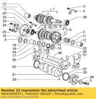 00H02808371, Aprilia, pignone, Nuovo