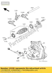 Here you can order the drum-assy-change from Kawasaki, with part number 132390559: