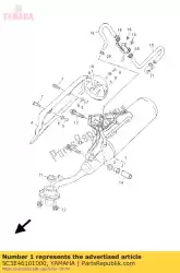 Aquí puede pedir tubo externo 50cc de Yamaha , con el número de pieza 5C3E46101000: