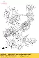 5S7154110000, Yamaha, couvercle, carter 1 yamaha  xvs 950 2009 2010 2011 2012 2014 2015 2016 2017 2018 2019 2021, Nouveau