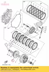 Aquí puede pedir jefe, embrague de Yamaha , con el número de pieza 1WS1637101: