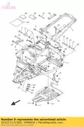 Tutaj możesz zamówić zosta?, silnik 3 od Yamaha , z numerem części 1S3213171000: