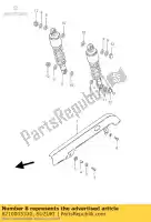 6210005330, Suzuki, Absorber assy,r suzuki tu  xtu xt gn u e gn125e tu125xt volty 125 , New