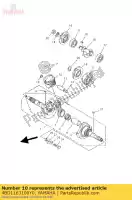 4BD1163100Y0, Yamaha, zuiger (std) yamaha yfm 250 2000 2001 2002 2003 2004 2005 2006 2007 2008, Nieuw