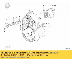 Here you can order the bump stop from BMW, with part number 11141460487: