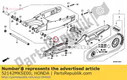 Aquí puede pedir collar pivote dist l de Honda , con el número de pieza 52142MKSE00: