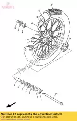 Ici, vous pouvez commander le jante (1. 85-19) (3bm) auprès de Yamaha , avec le numéro de pièce 944181954100: