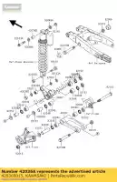 420360015, Kawasaki, sleeve,15x20x4.8 kx250-m1 kawasaki kx 125 250 1999 2000 2001 2002 2003 2004 2005 2006 2007 2008, New