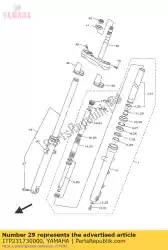 Here you can order the spindle, taper from Yamaha, with part number 1TP231730000: