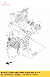 Ici, vous pouvez commander le pas de description disponible auprès de Yamaha , avec le numéro de pièce 5UHE35770000: