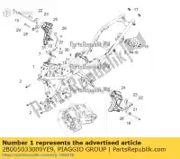 2B005033000YE9, Piaggio Group, quadro pág. moto-guzzi zgukwa00 zgukwa00, zgukwc00 zgukwb00 zgukwp01 zgukwu00 zgukwua0 zgukya00 zgukya00, zgukye00 zgukyb00 zgukyua0 zgukyub0 850 2019 2020 2021 2022, Novo