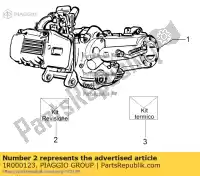 1R000123, Piaggio Group, cylinder gasket kit aprilia derbi piaggio vespa  4t atlantis et fly lbmc25c liberty lx lxv rp8c52300 s scarabeo sport city one sprint vespa primavera vespa sprint zapc42401, zapc42403 zapc42404, zapc42402 zapc49200 zapc53300, zapc53302 zapc53301, zapc53303 zip 50 1998 2001 2, New