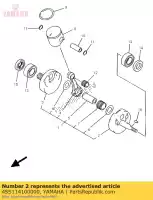 4SS114100000, Yamaha, krukas yamaha yz yzlc 125, Nieuw